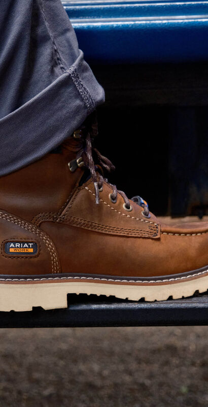 Rebar Lift Waterproof Work Boot Lifestyle